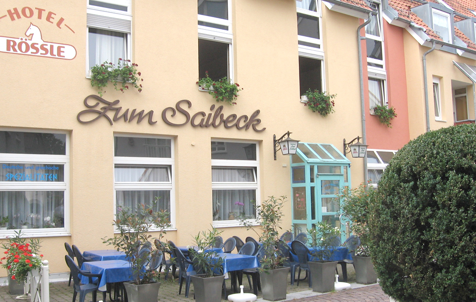 Gasthaus Zum Saibeck - Außenterrasse