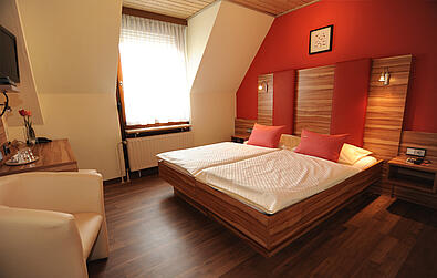 Das Comfort Doppelzimmer im Hotel Rössle Rutesheim